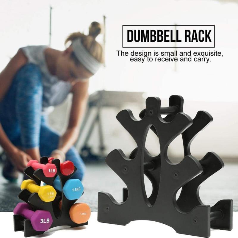 Dumbbell Rack Three-dimensional Tripod Design