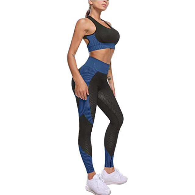 Seamless Workout Yoga Sets for Female