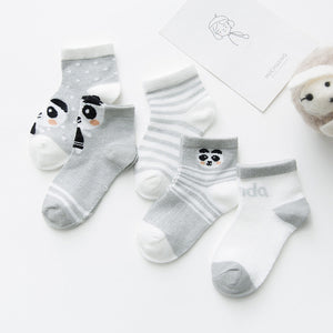 5Pairs  0-2Years Infant Baby Socks