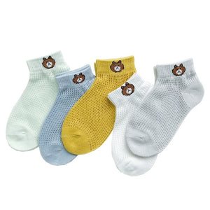 5Pairs  0-2Years Infant Baby Socks