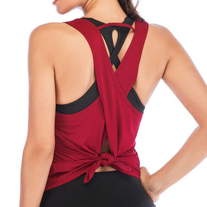 Yoga Vest Sport Tank Top for Women