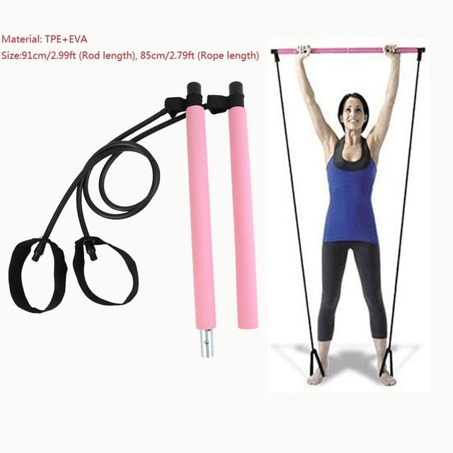 Bar Stick with Resistance Band