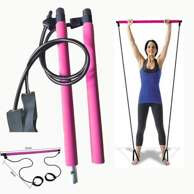 Bar Stick with Resistance Band