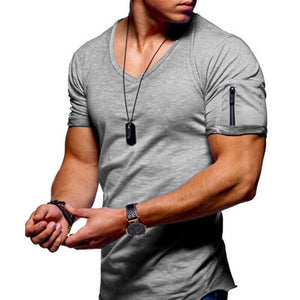 Bodybuilding Fitness T-shirt For Men's