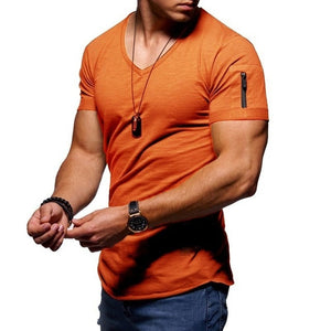 Bodybuilding Fitness T-shirt For Men's