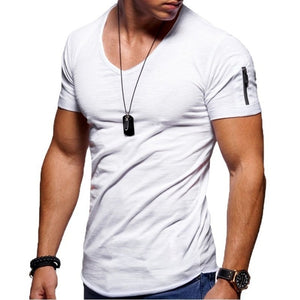 Bodybuilding Fitness T-shirt For Men's