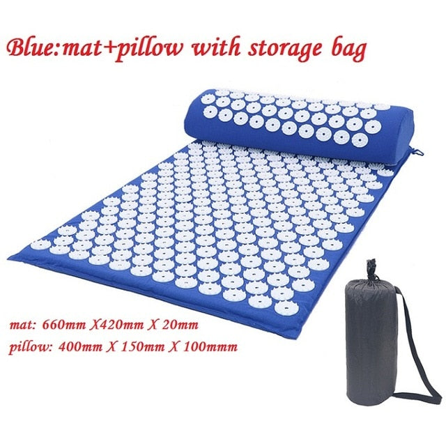 Acupuncture Massage Yoga Mat with Pillow