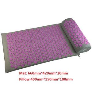 Acupuncture Massage Yoga Mat with Pillow