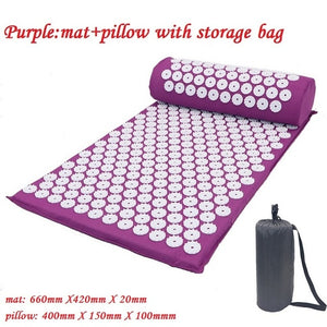 Acupuncture Massage Yoga Mat with Pillow