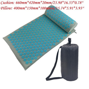 Acupuncture Massage Yoga Mat with Pillow