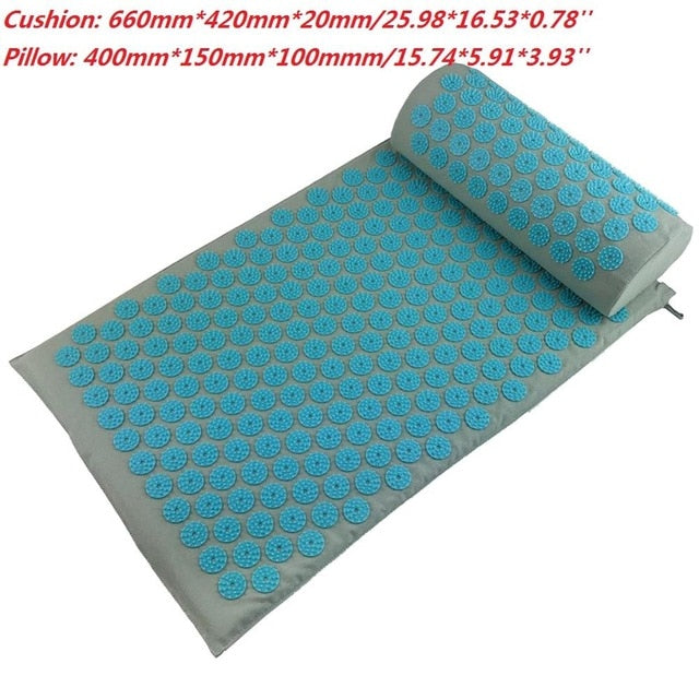 Acupuncture Massage Yoga Mat with Pillow