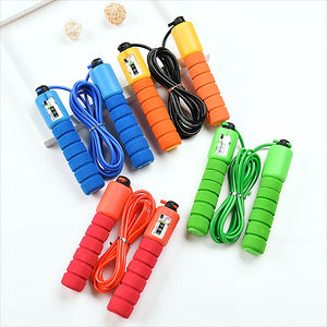 Adjustable 2.9m Fitness Jump Ropes with Counter Sports